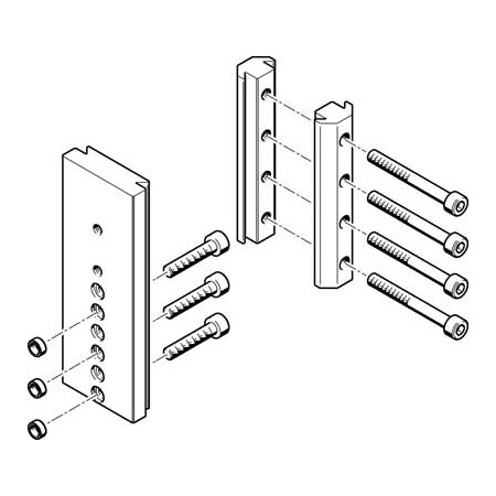 Festo Adapter Kit HMSV-35 HMSV-35